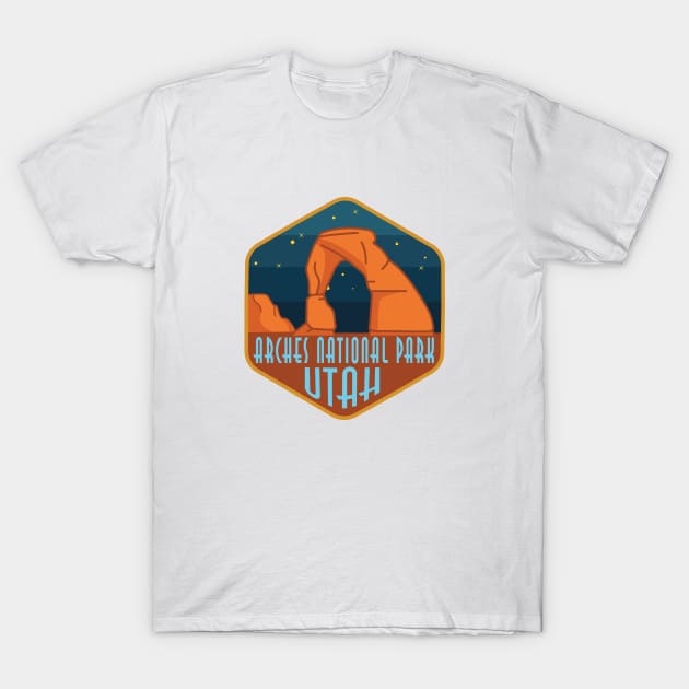 Arches National Park - Utah T-Shirt by Zeindee